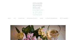 Desktop Screenshot of edwardhopperhouse.org